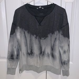 American Eagle tie dye fleece sweatshirt